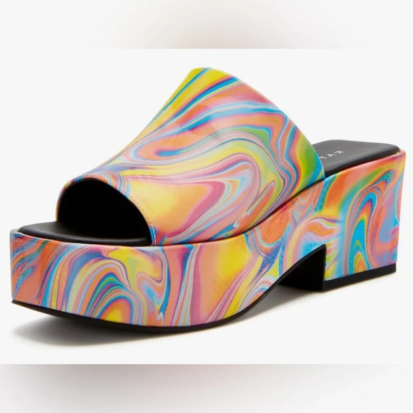 Katy Perry The Busy Bee Slide Rainbow 5.5 - Picture 1 of 10